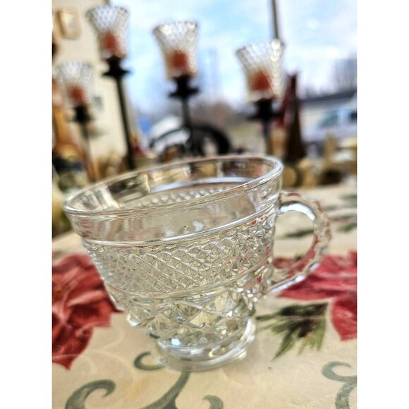 Anchor Hocking Wexford 4500/48A Punch Set 18 Cups & Ladle - Picture 3 of 16